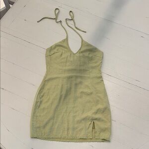 Princess Polly Sage Green  dress